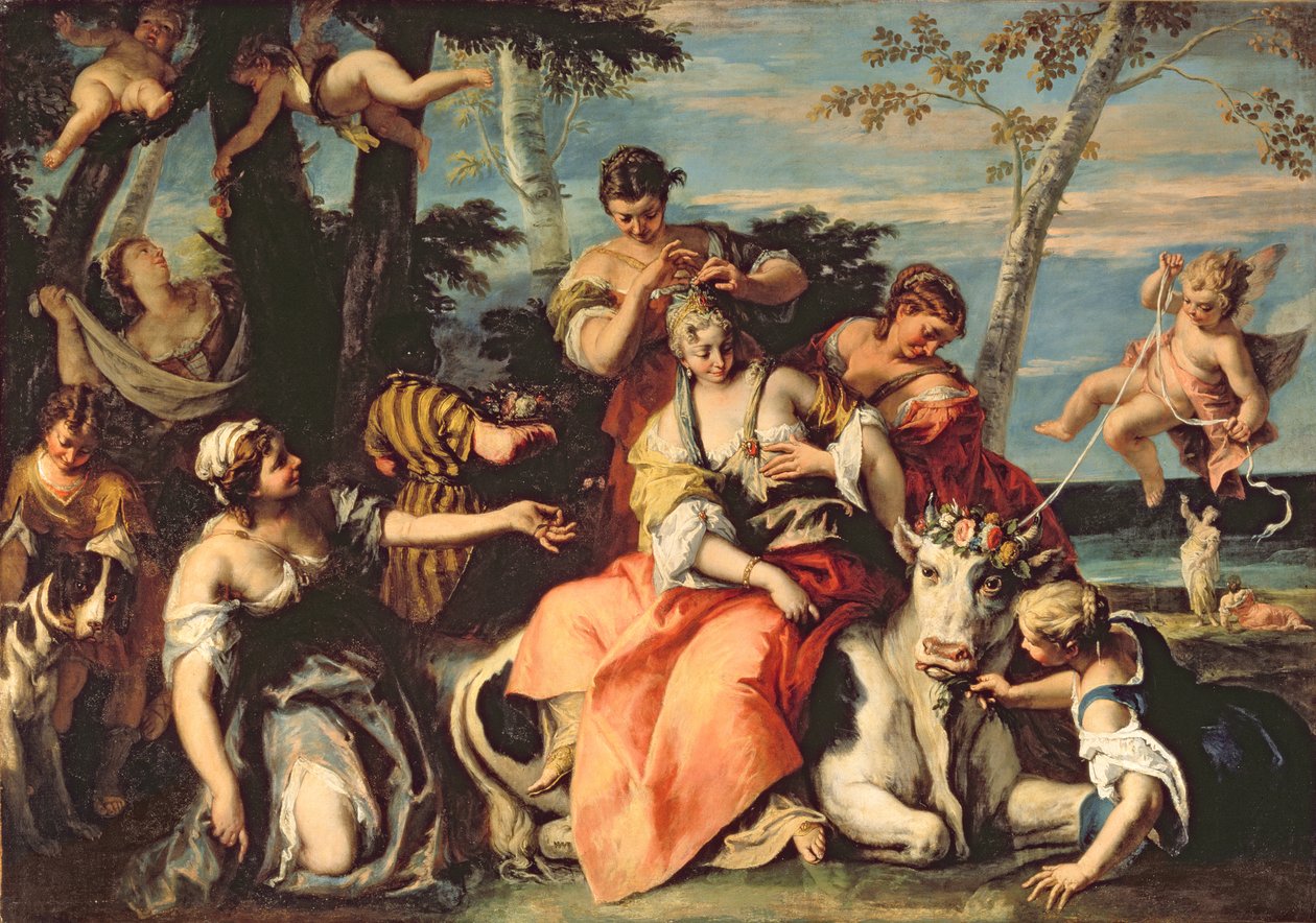 Europan raiskaus tekijältä Sebastiano Ricci