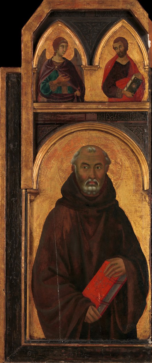 Pyhä Benedictus, 1320-luku. tekijältä Segna di Buonaventura