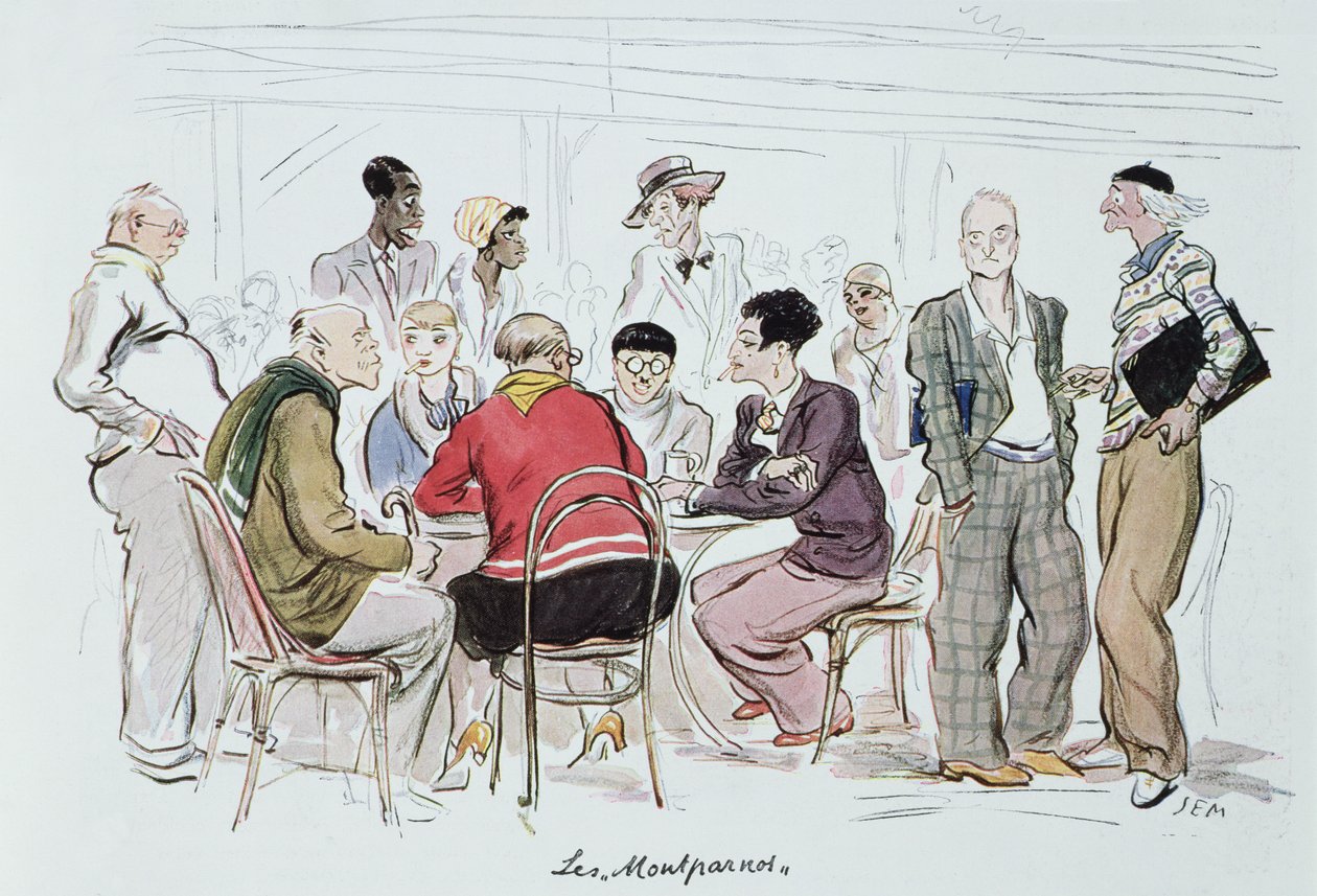 Montparnos, 1929 tekijältä Sem