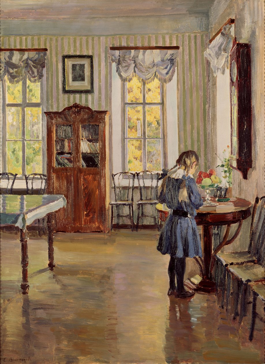 Talossa, 1913 tekijältä Sergei Arsenevich Vinogradov