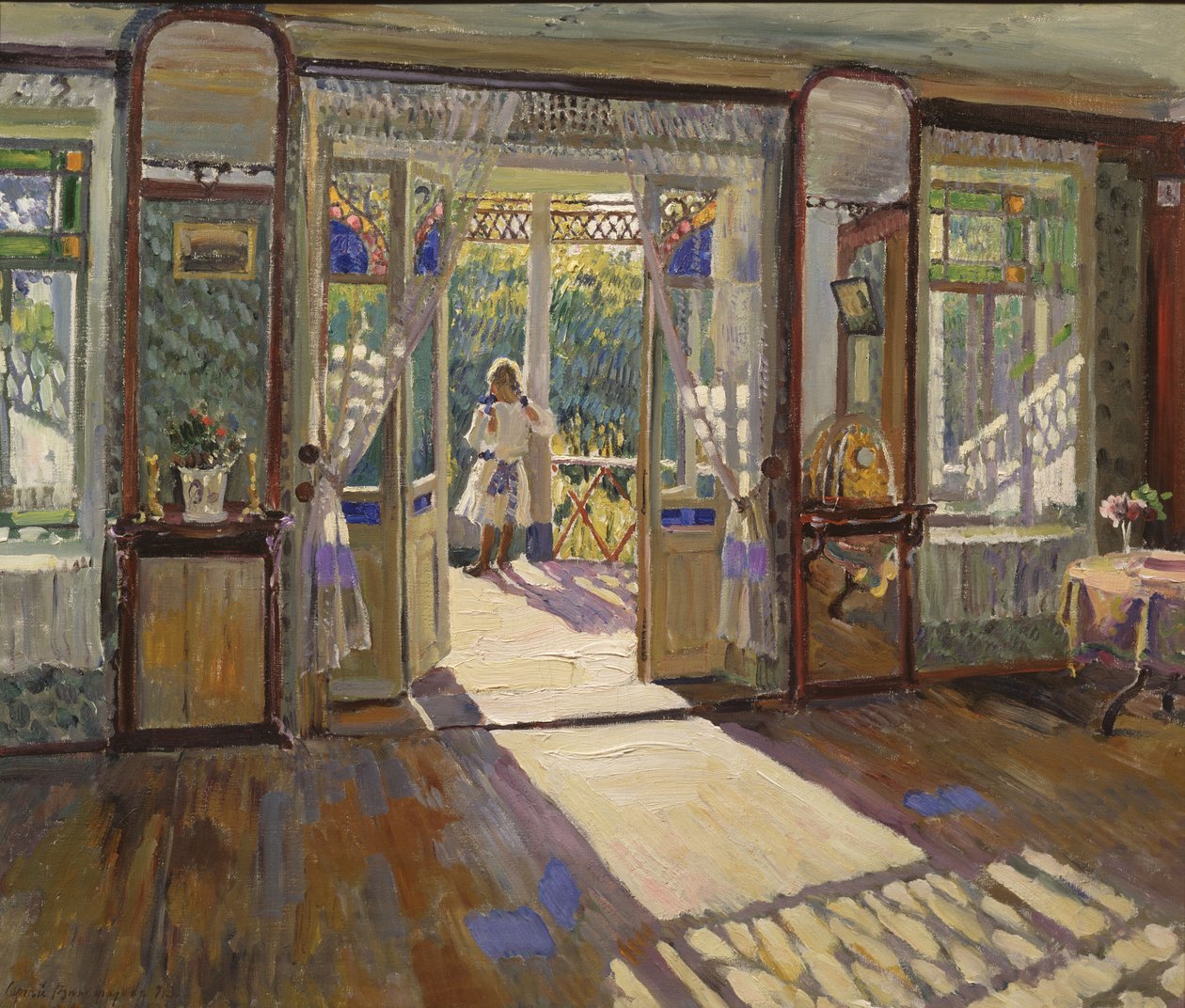 Talossa, 1913 tekijältä Sergei Arsenevich Vinogradov