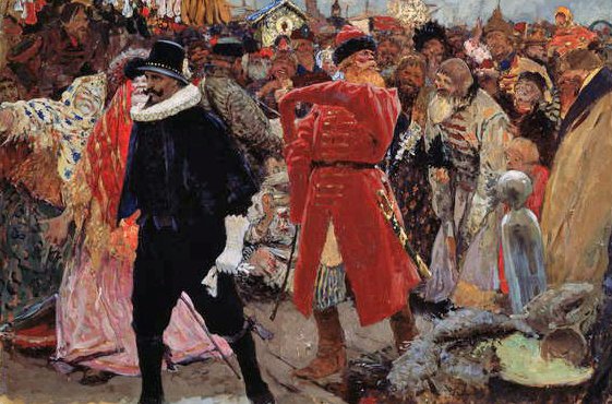 Saksalainen, 1910 tekijältä Sergej Vasilevic Ivanov