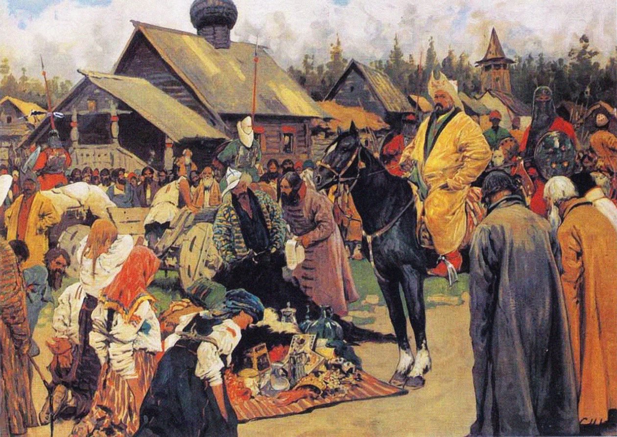 Baskakit, 1909 tekijältä Sergej Vasilevic Ivanov