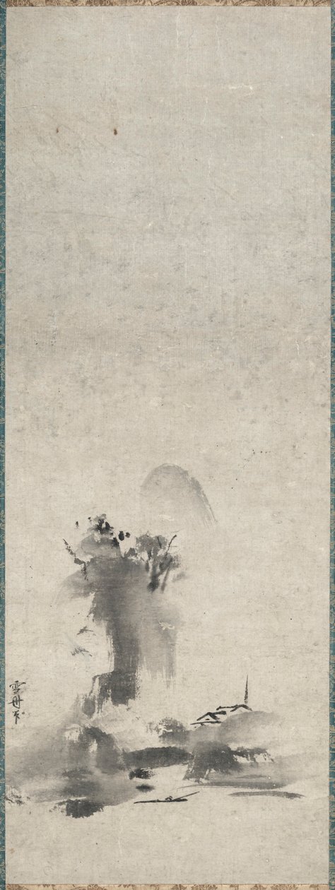 Haboku, Splashed Ink Landscape, 1400-luku - 1500-luvun alku. tekijältä Sesshû Tôyô