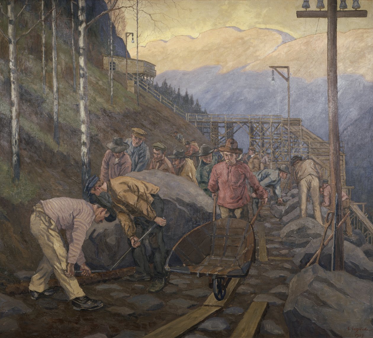 Työmies tekijältä Severin Segelcke