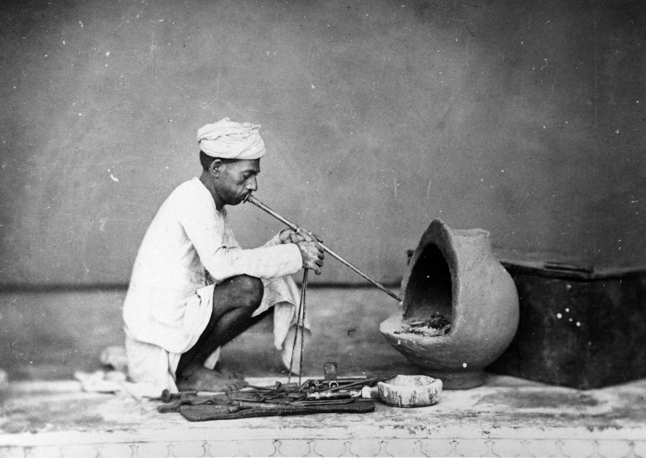 Kultaseppä, noin 1863 tekijältä Shepherd and Robertson