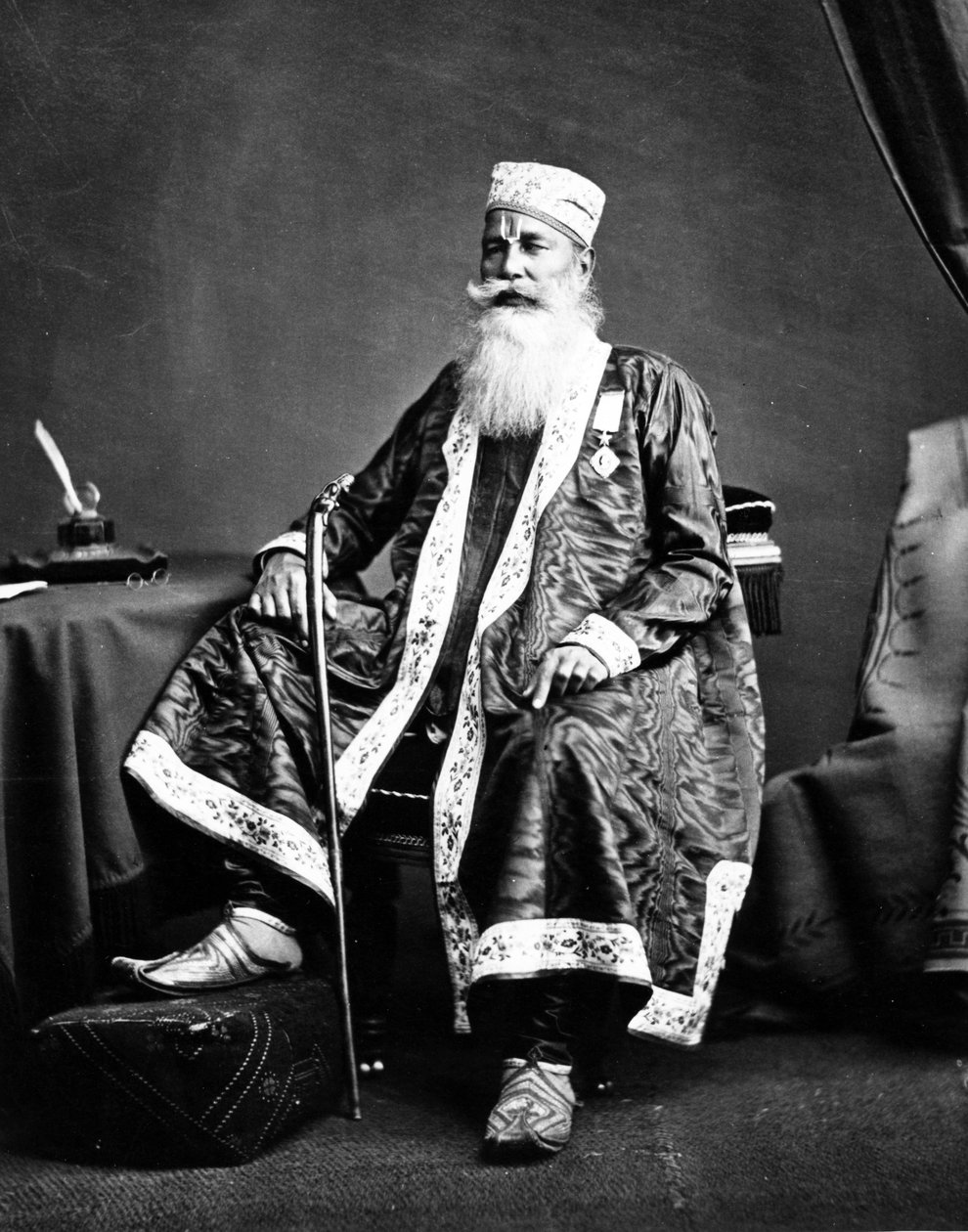 Lachman Das, Seth of Muttra, n. 1863 tekijältä Shepherd and Robertson