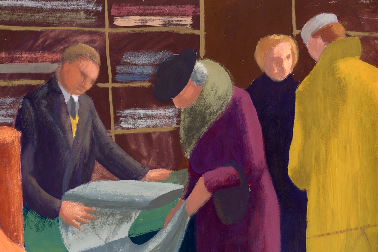 Draperin kauppa, 1951. tekijältä Shirley Markham