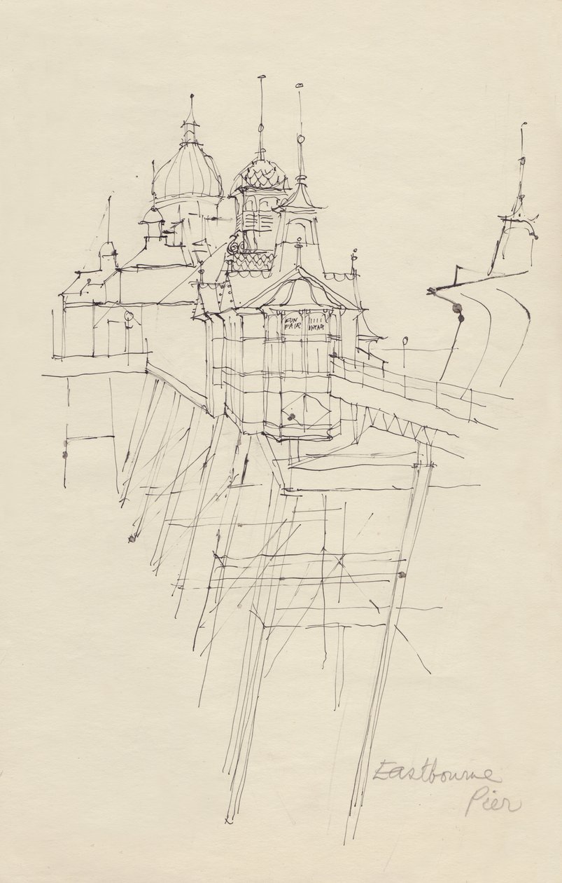 "Eastbourne Pier", vuodelta 1950. tekijältä Shirley Markham