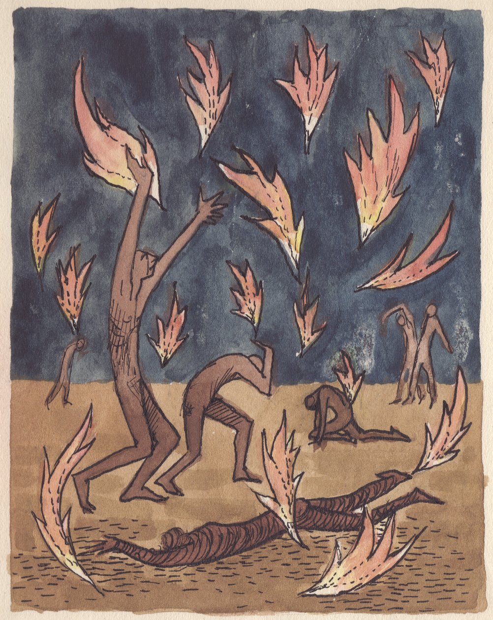 Liekit sataa alas, 1951. tekijältä Shirley Markham