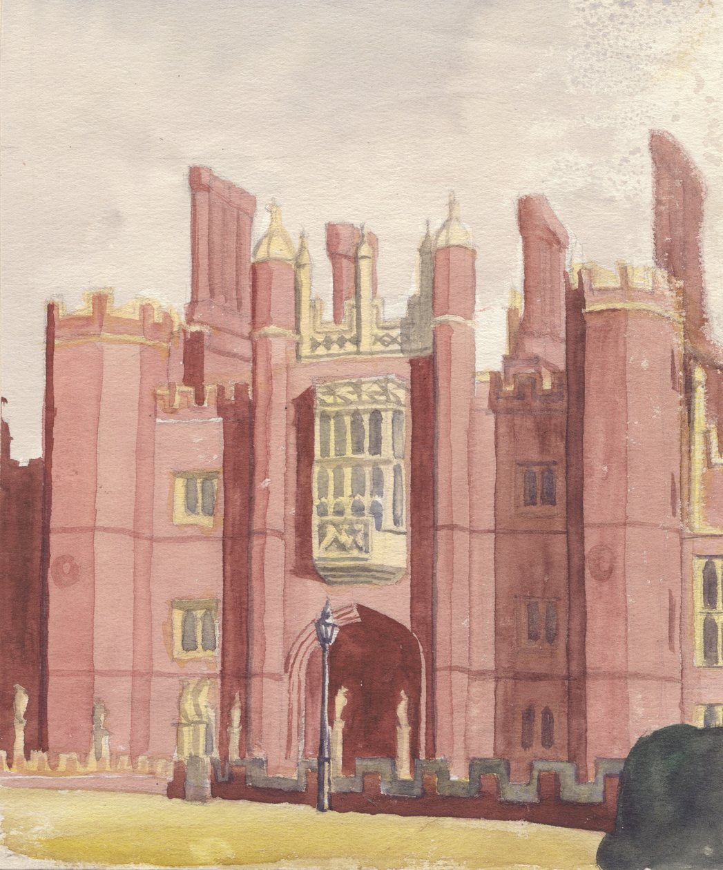 "Hampton Court Palace", 1951. tekijältä Shirley Markham