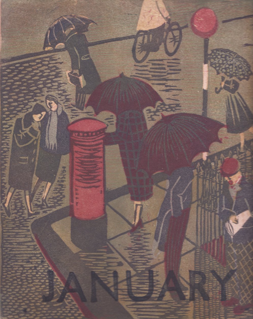 "Tammikuu", 1951. tekijältä Shirley Markham