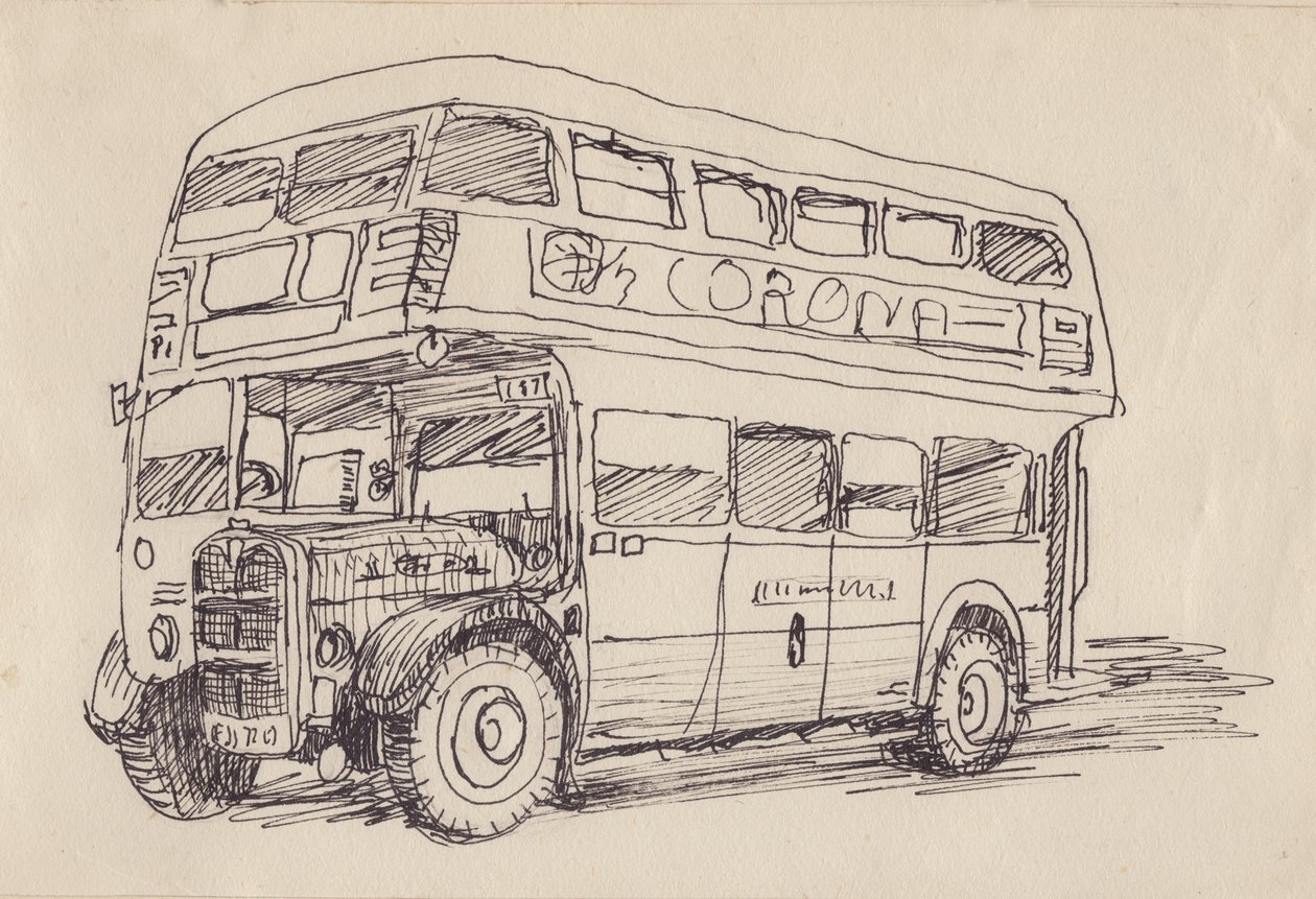 Routemaster-bussi, 1951. tekijältä Shirley Markham