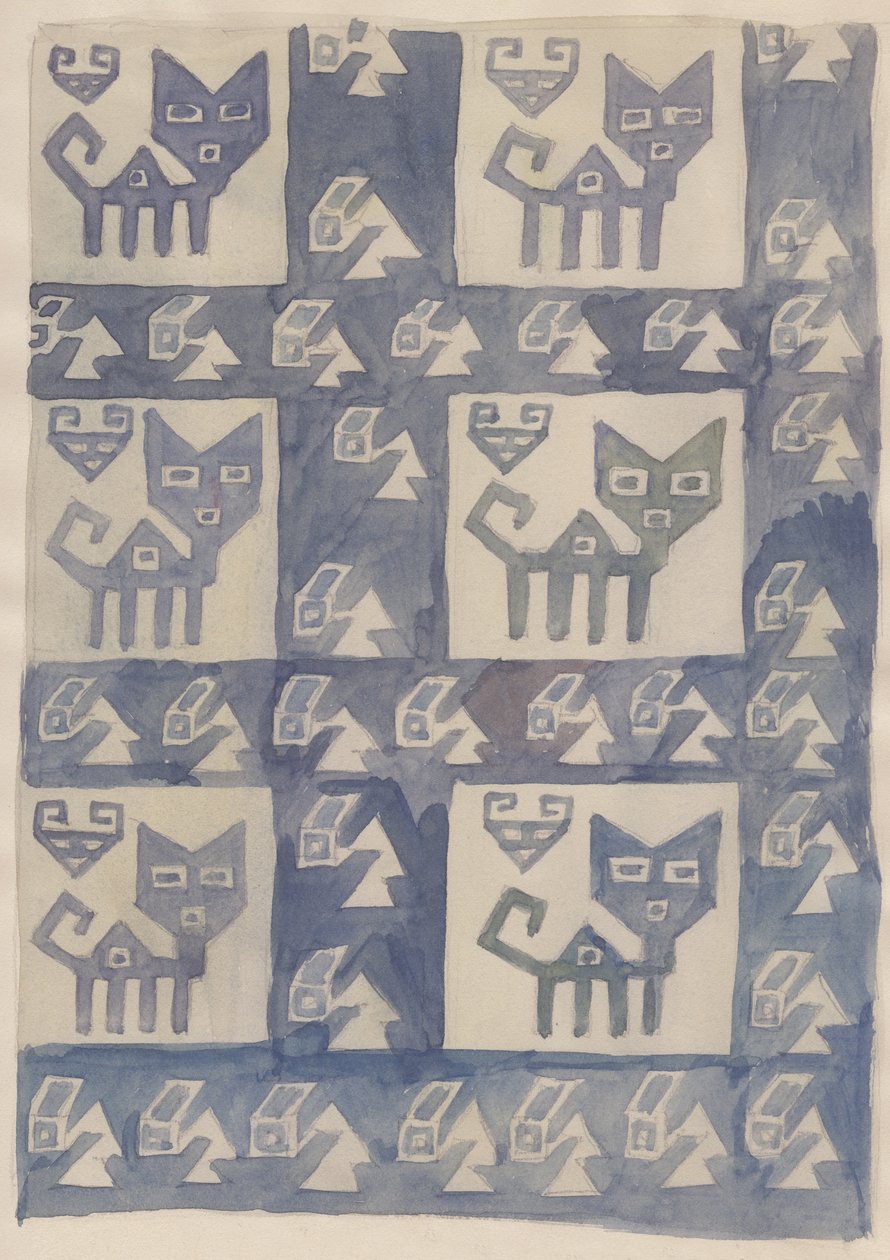 Eteläamerikkalainen tekstiilisuunnittelu, 1951. tekijältä Shirley Markham