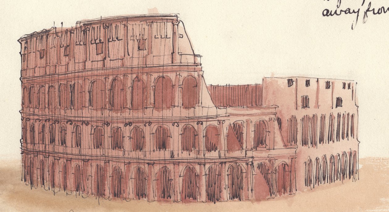 El Coliseu, Roma, Itàlia, 1951. finlandès tekijältä Shirley Markham