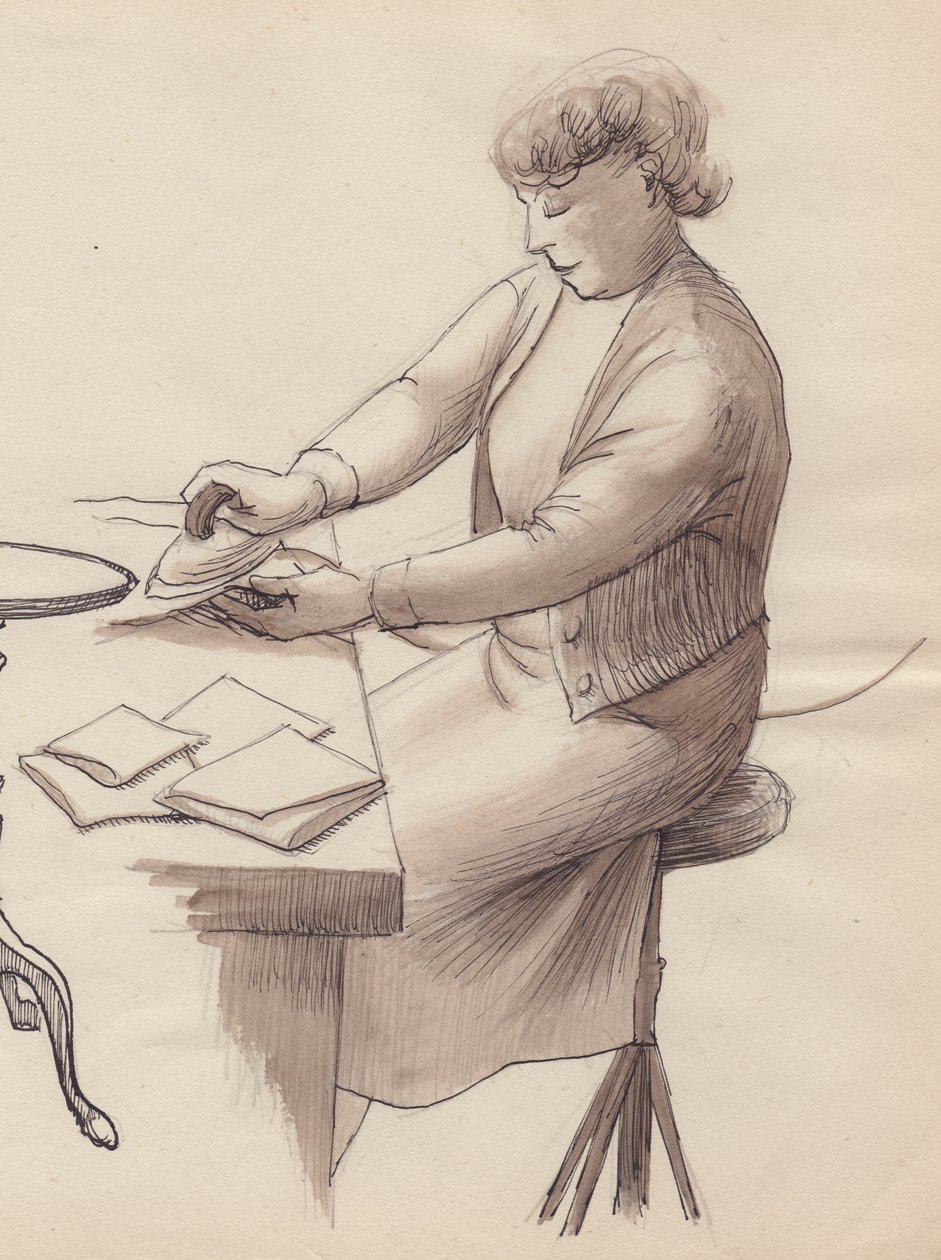 Naisen silitys, 1951. tekijältä Shirley Markham