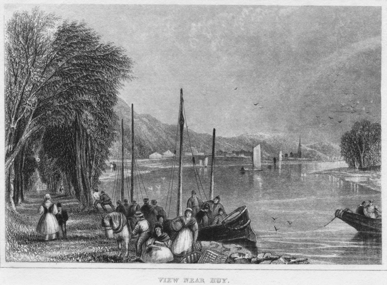 Näkymä Huyn lähellä, 1850 tekijältä Shury and Son
