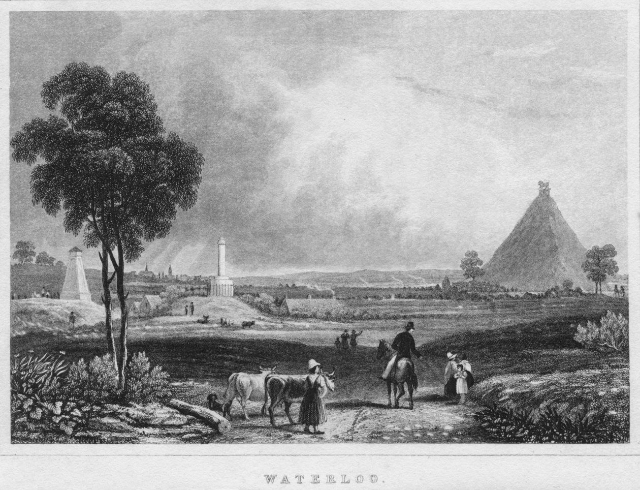 Waterloo, 1850 tekijältä Shury and Son