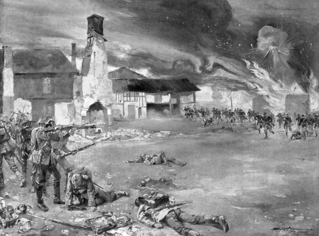 Sommesousin taistelu, 1914, 1926. tekijältä Sidney Adamson