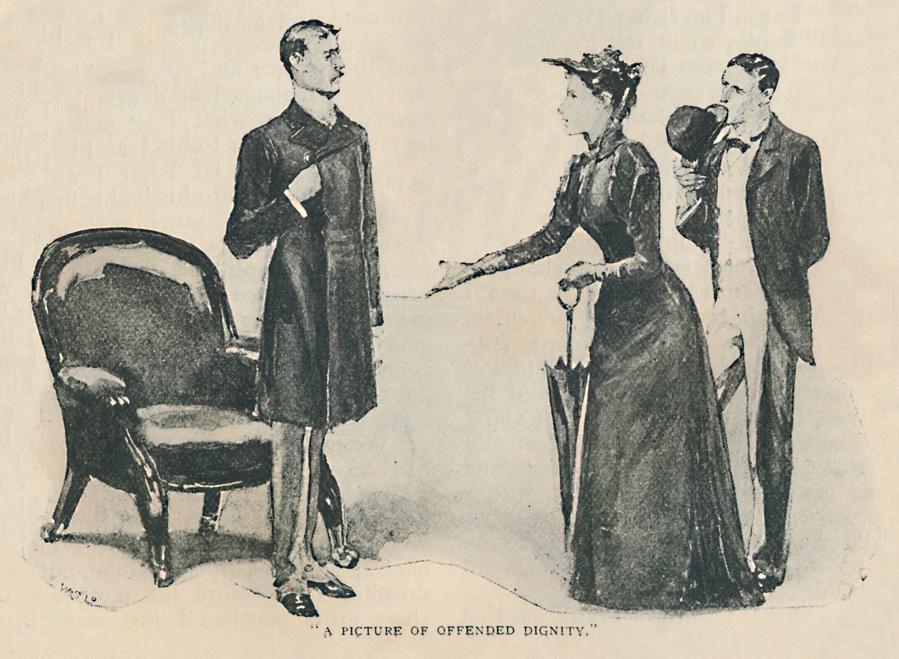 Kuva loukkaavasta ihmisarvosta, 1892 tekijältä Sidney Paget