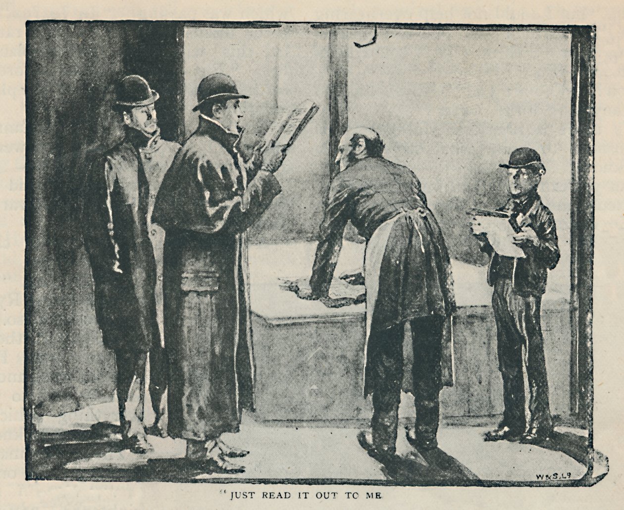 Lue se minulle vain, 1892 tekijältä Sidney Paget