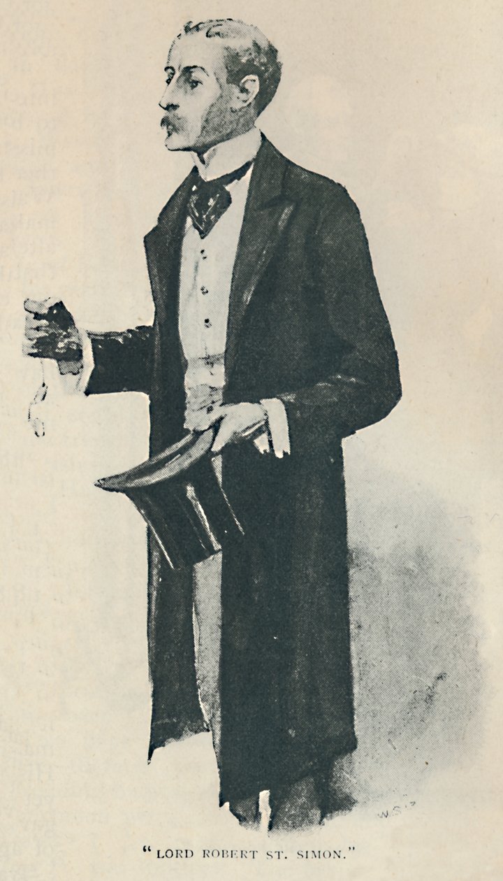 Lord Robert St. Simon, 1892 tekijältä Sidney Paget