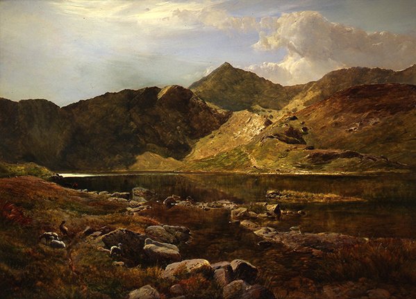 Cader Idris (öljy kankaalle) tekijältä Sidney Richard Percy