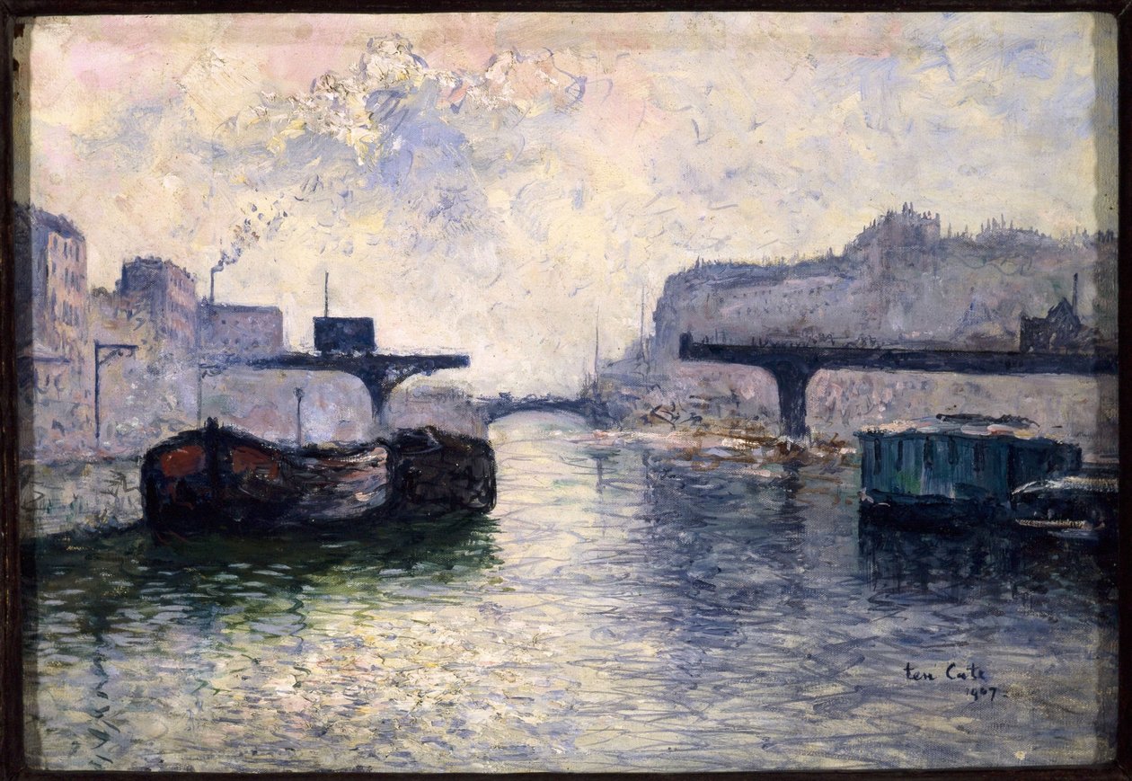 Canal Saint-Martin tekijältä Siebe Johannes Ten Kate
