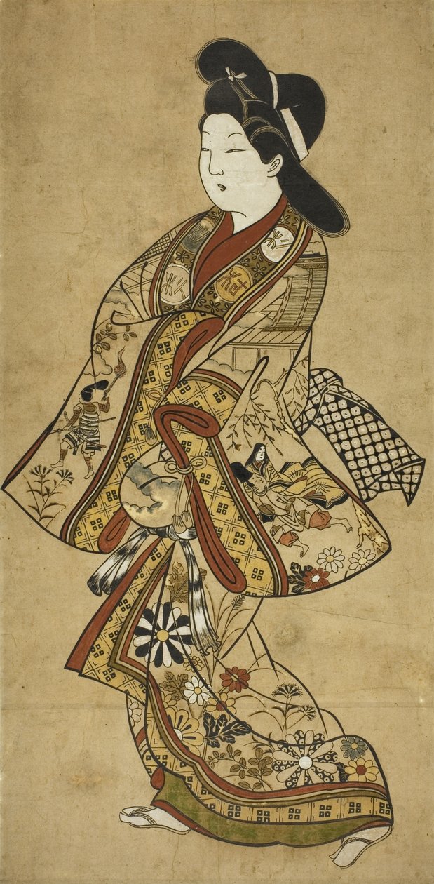 Kauneuskävely, 1600-luku tekijältä Sigimura Jihei
