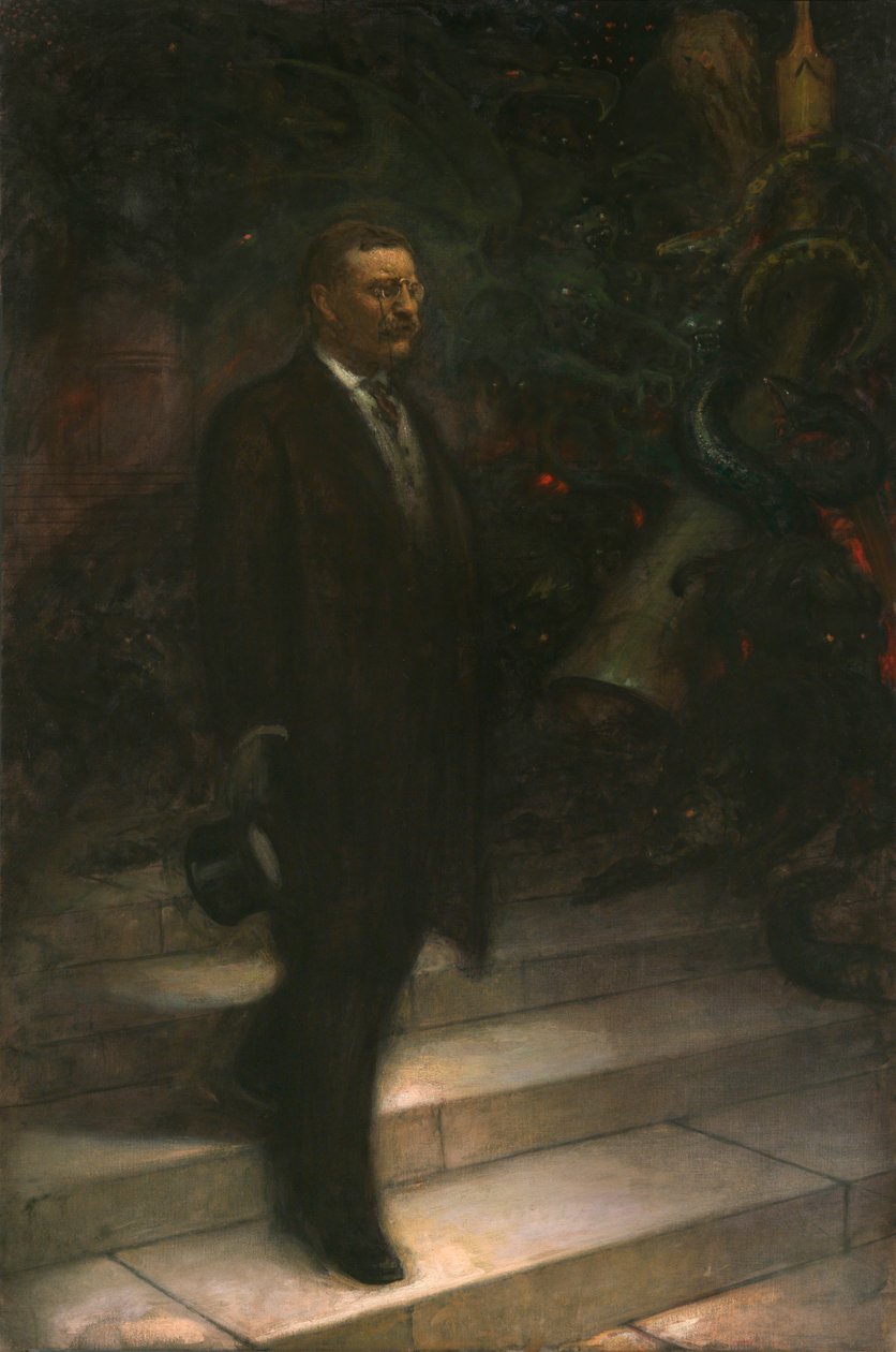 Theodore Roosevelt, n. 1908-1910. tekijältä Sigismund De Ivanowski