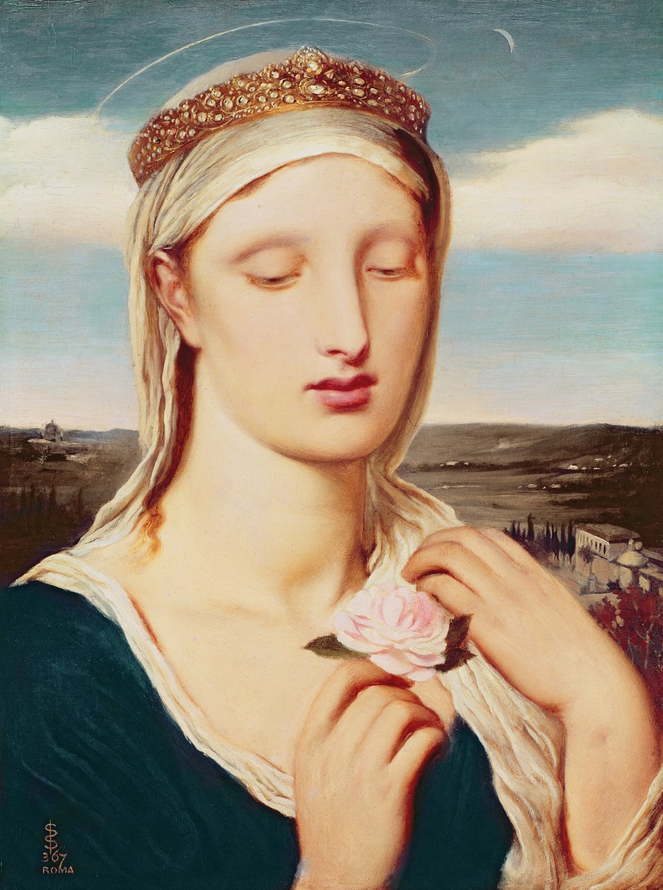 madonna tekijältä Simeon Solomon
