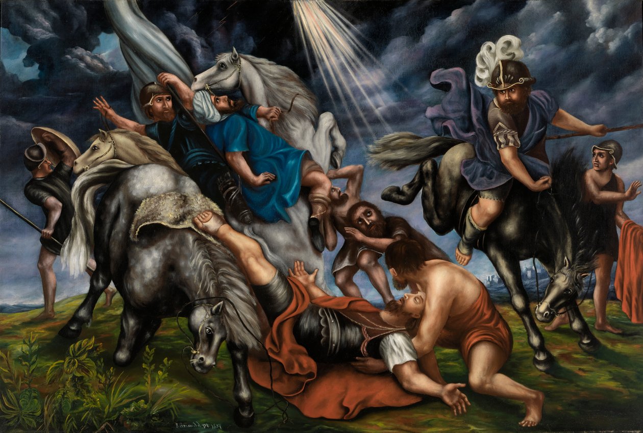 Saulin kääntymys, 1857. tekijältä Simeon Griswold