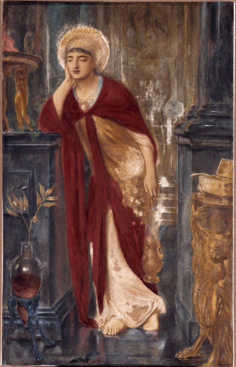 Heliogabalus, auringon ylipappi tekijältä Simeon Solomon