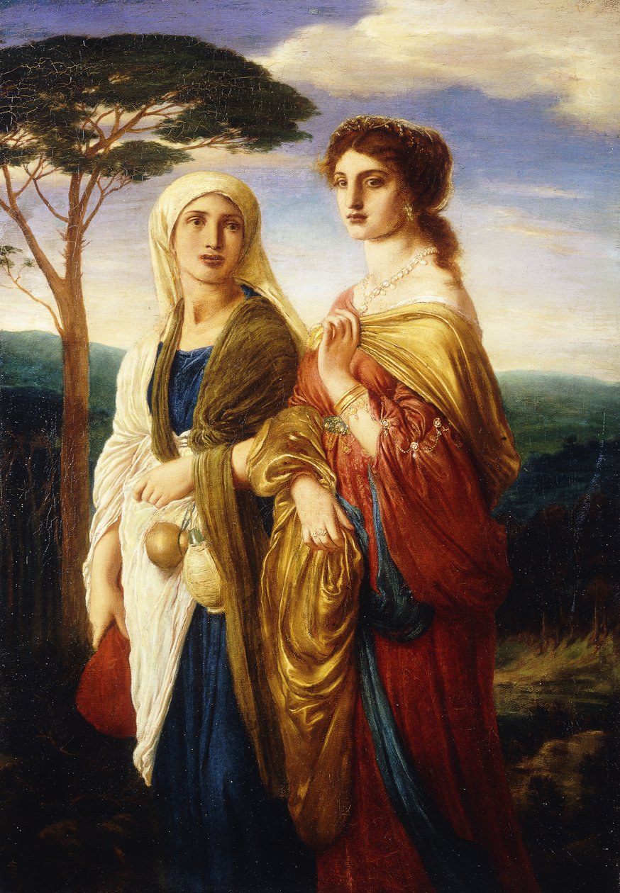 Judith ja hänen avustajansa, 1867 tekijältä Simeon Solomon