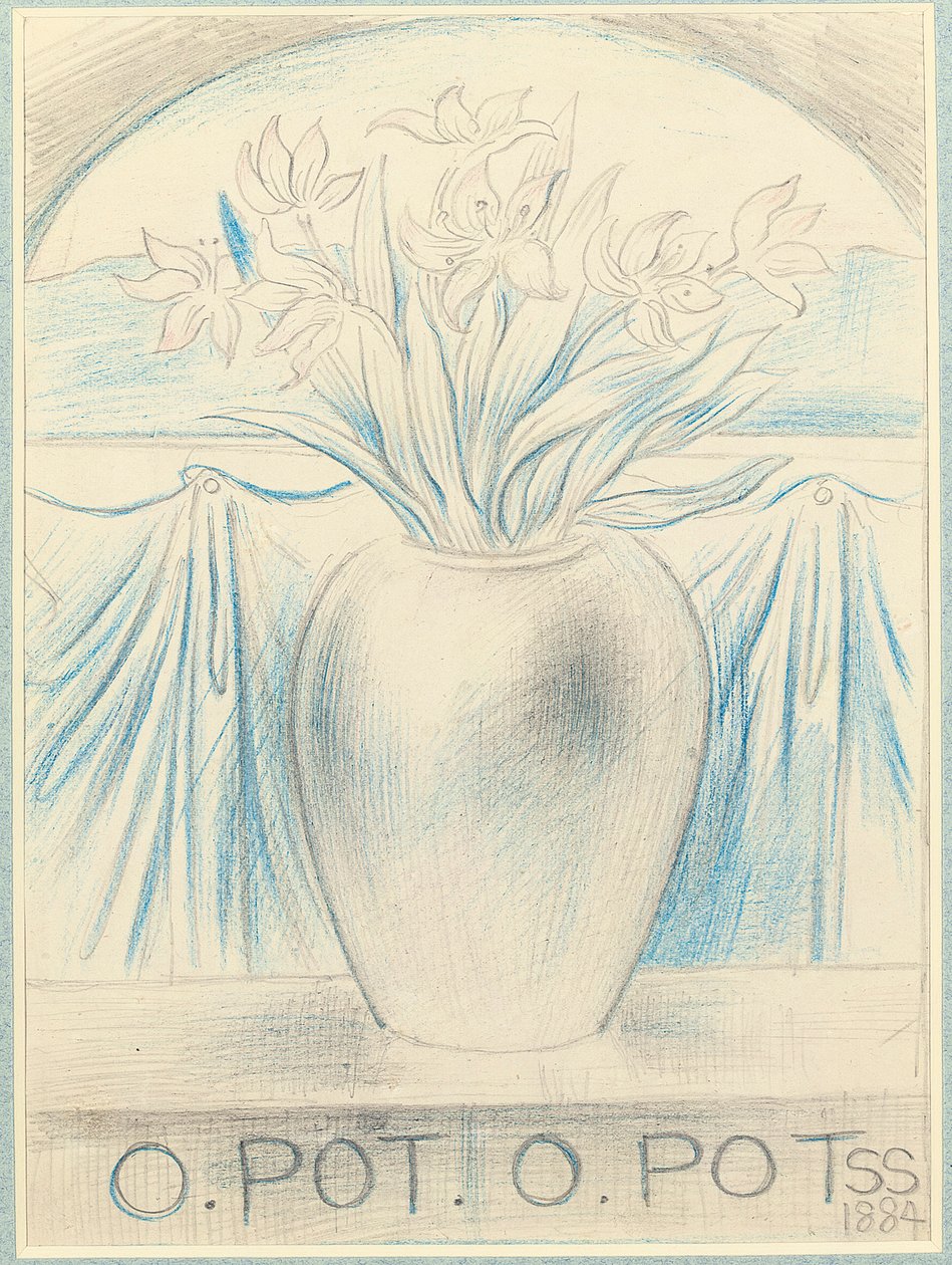 O Pot O Pot, 1884 tekijältä Simeon Solomon
