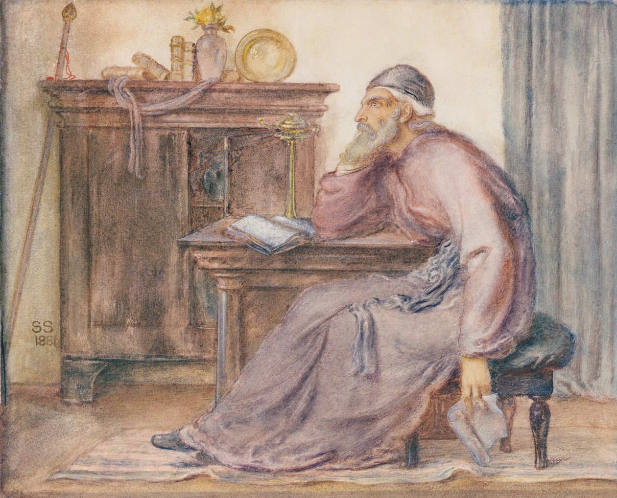 Näkijä tekijältä Simeon Solomon
