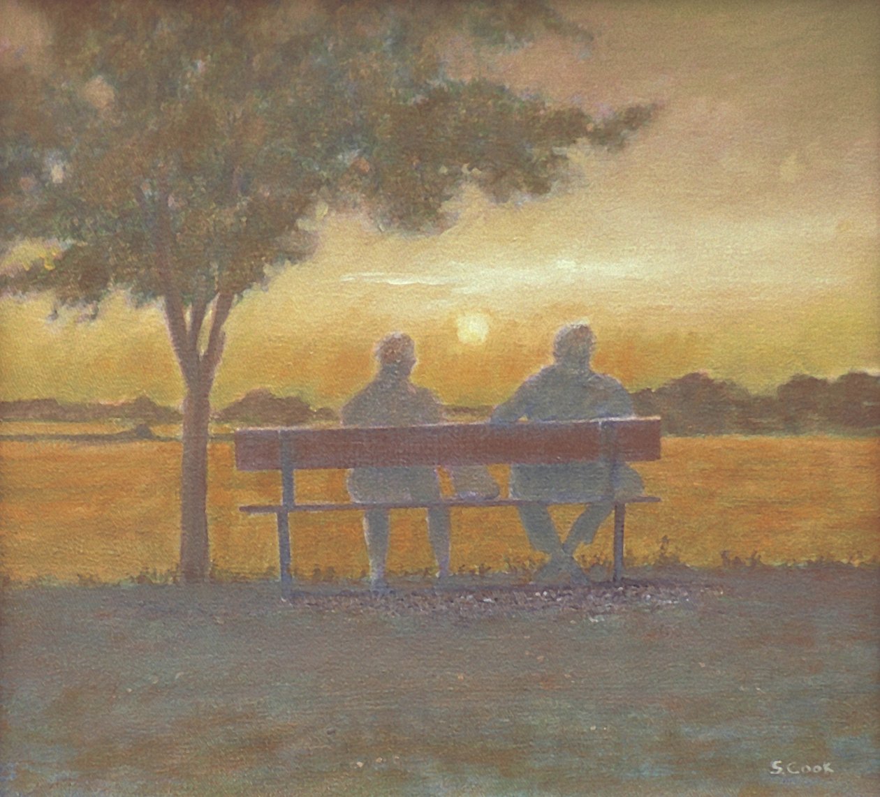 Auringonlasku tekijältä Simon Cook