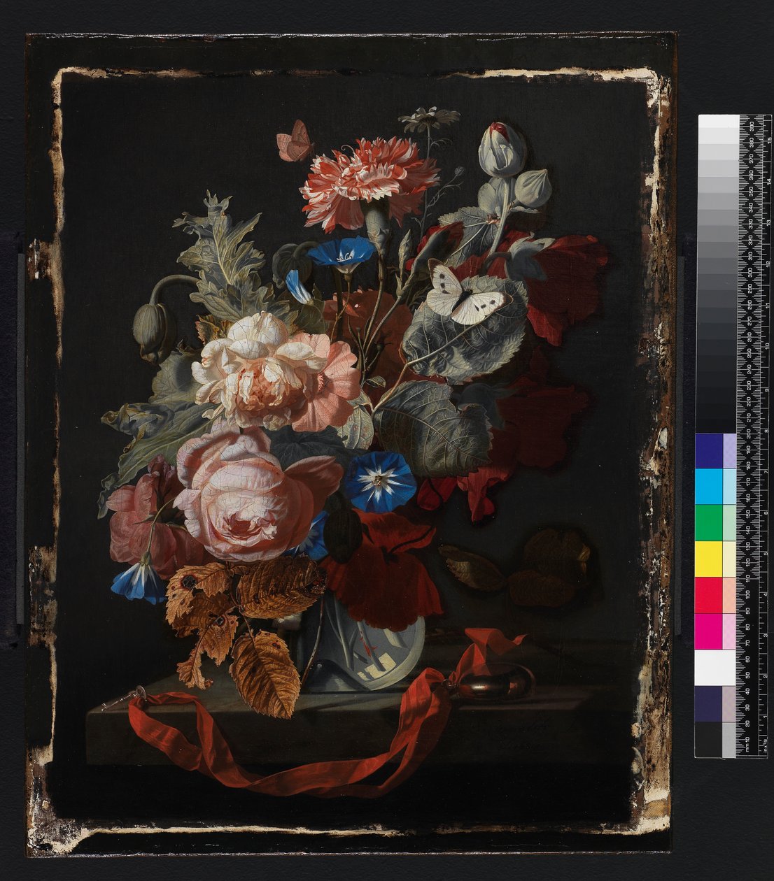 Kukkamaljakko, 1669 tekijältä Simon Peeterz Verelst