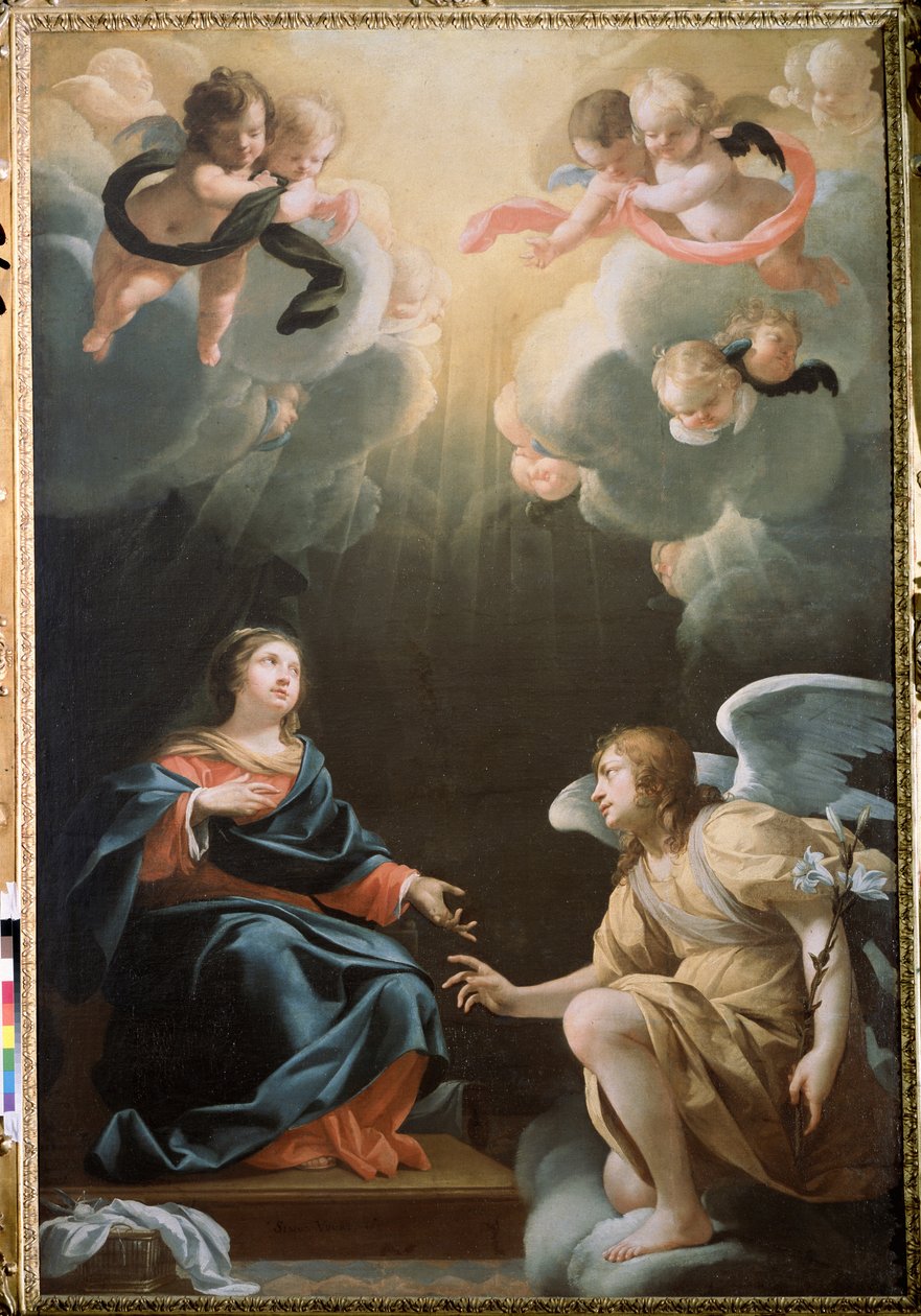 Ilmoitus, 1632 tekijältä Simon Vouet