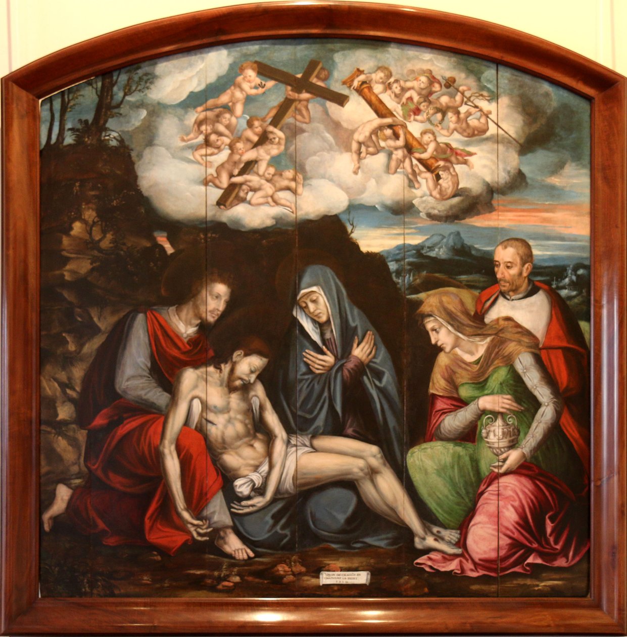 Déploration sur le Christ mort tekijältä Simon de Châlons