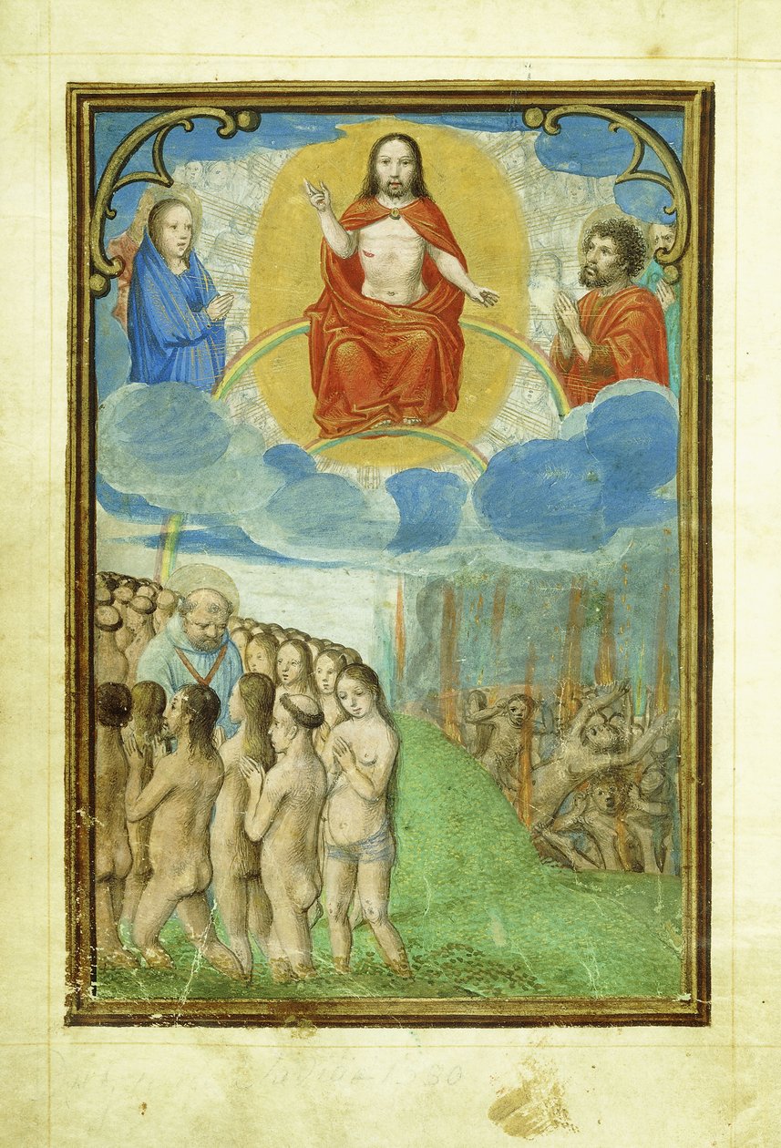 Viimeinen tuomio, 1520-luku tekijältä Simon Bening