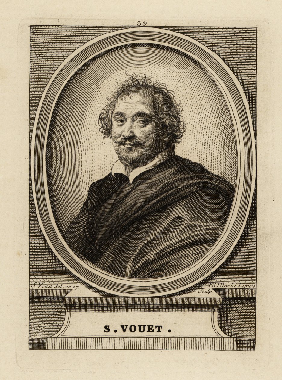 Simon Vouetin muotokuva tekijältä Simon Vouet