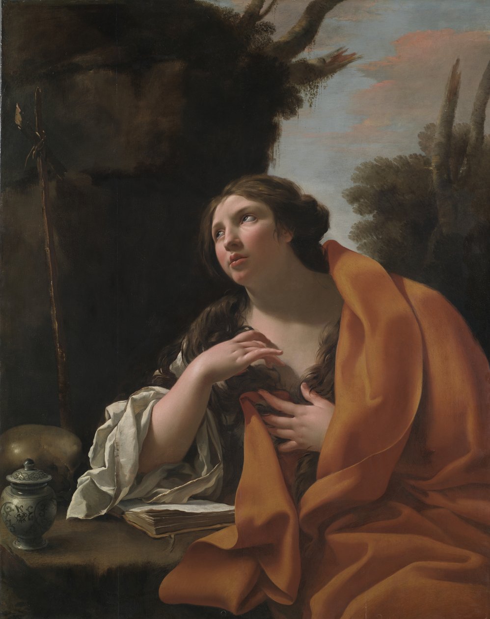 Pyhä Maria Magdaleena, noin 1630 tekijältä Simon Vouet