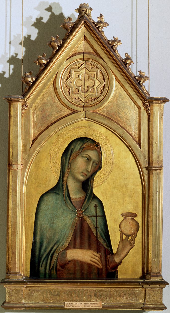 Maria Magdaleena, 1320-luku tekijältä Simone Martini