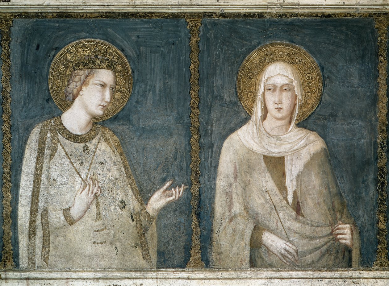 Pyhä Elizabeth Unkari (tai Thüringen tekijältä Simone Martini