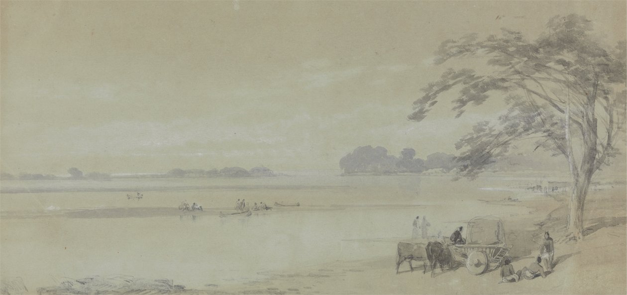 Water View lähellä Kalkuttaa tekijältä Sir Charles DOyly