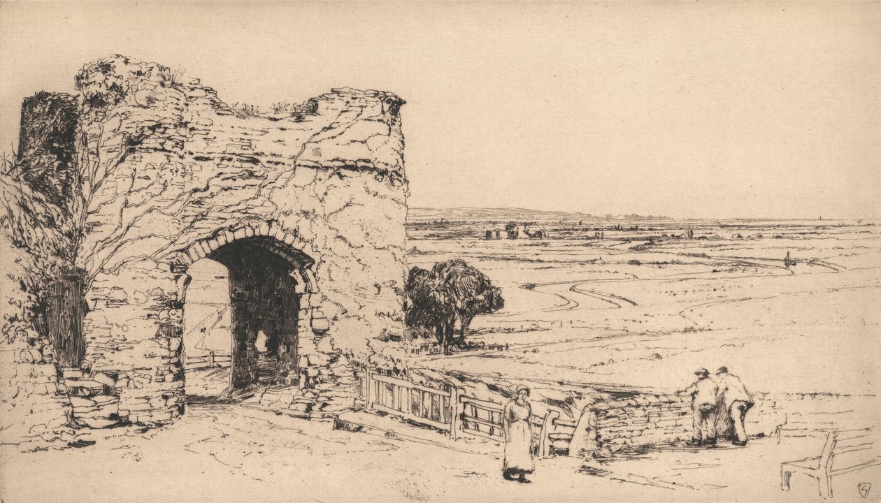 Strand Gate, Winchelsea tekijältä Sir Frank Short