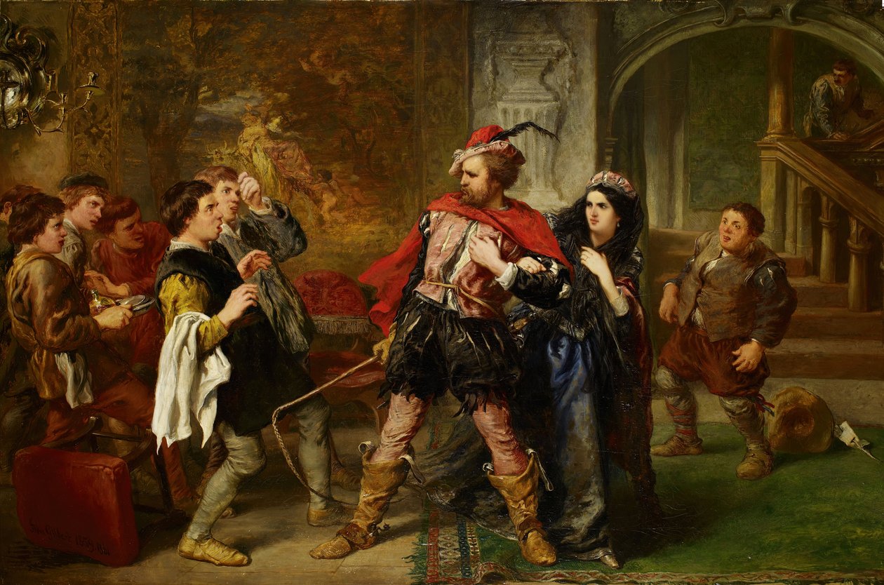Särän kesyttäminen, 1861. tekijältä Sir John Gilbert