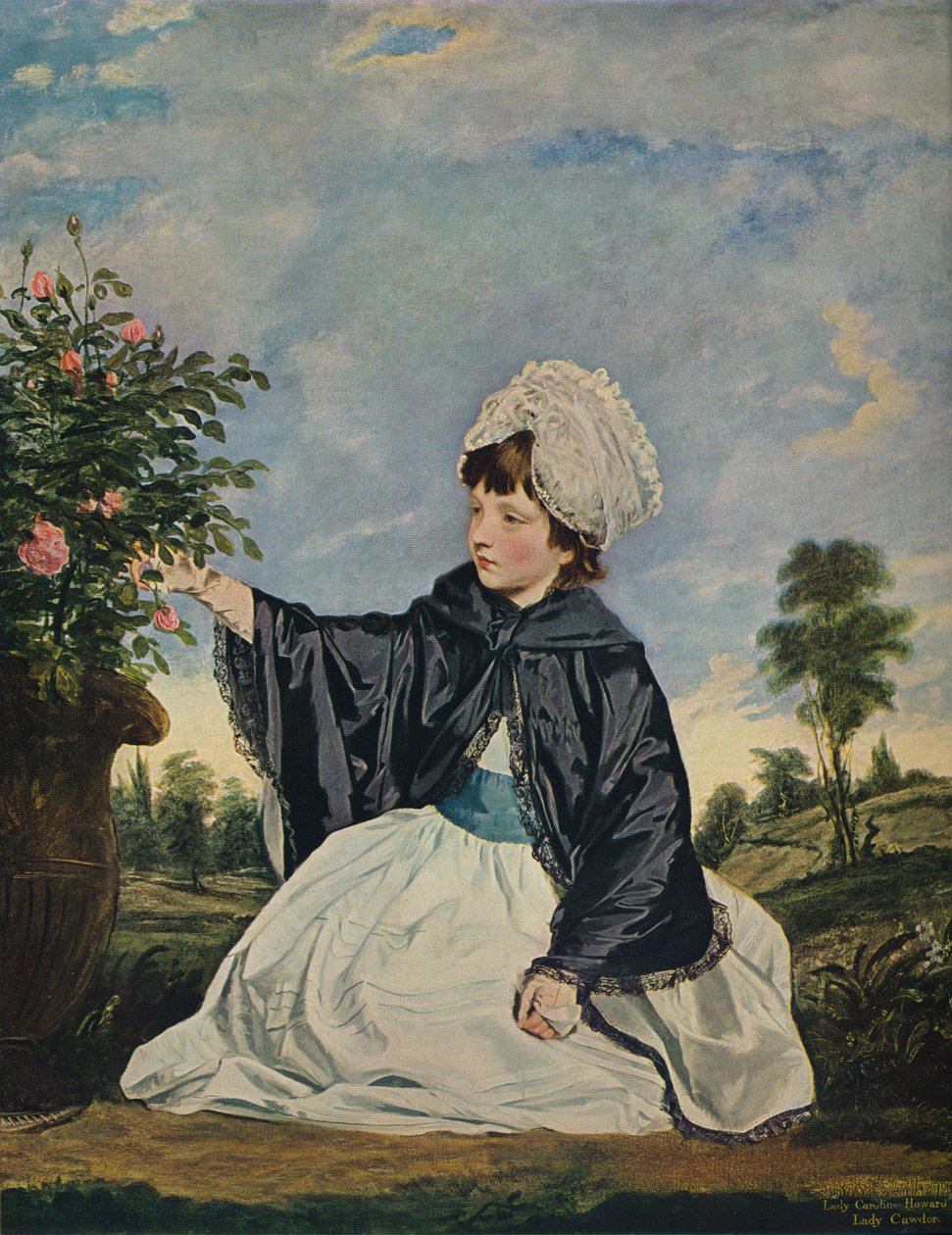 Lady Caroline Howard, 1778 tekijältä Joshua Reynolds
