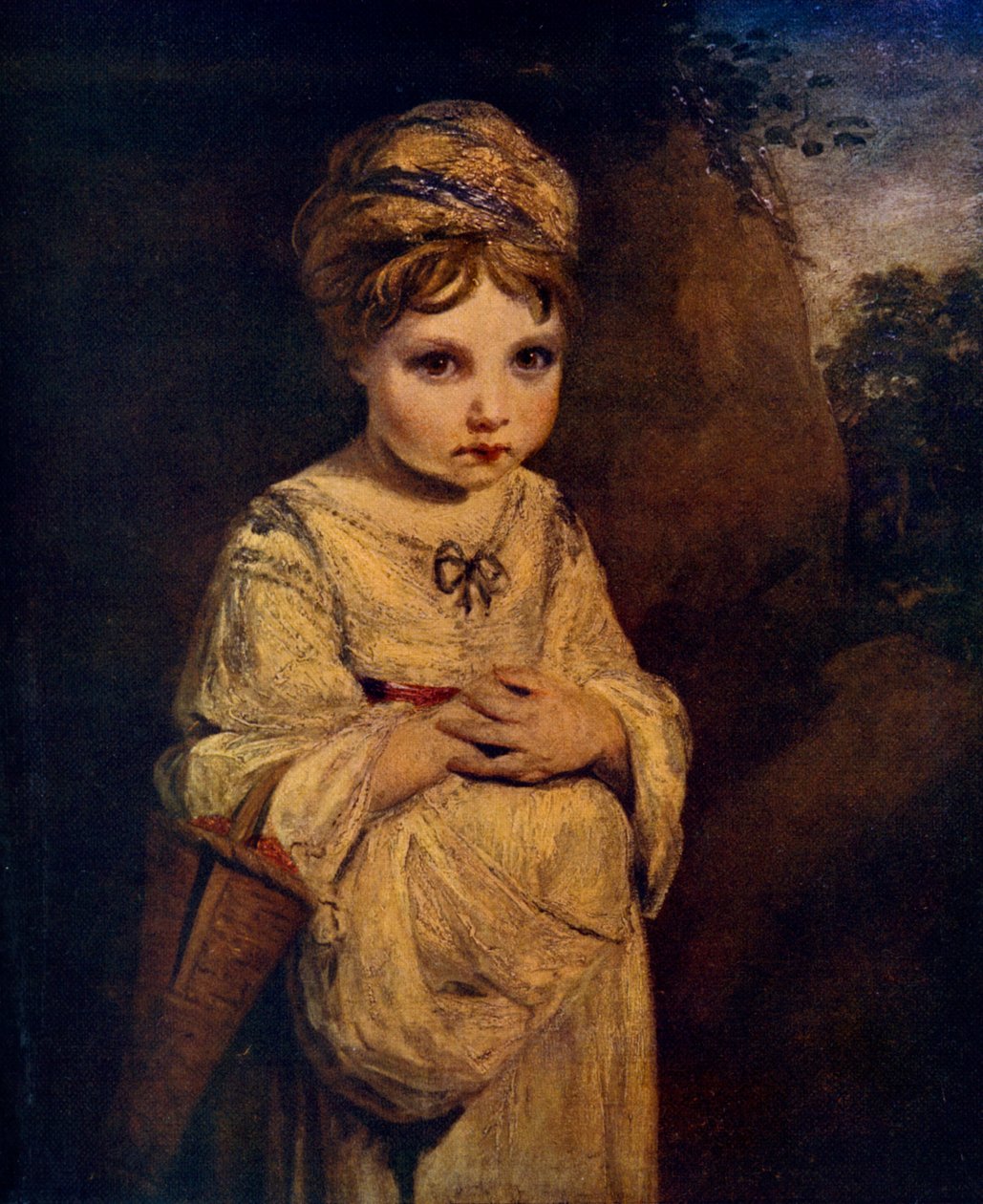 Mansikkatyttö, 1770-luku, 1912. tekijältä Joshua Reynolds